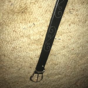 Leather Patterned Belt